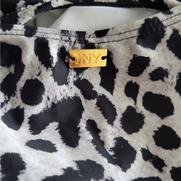 Jones New York Leopard Print Halter Swim Top - Picture 6 of 6